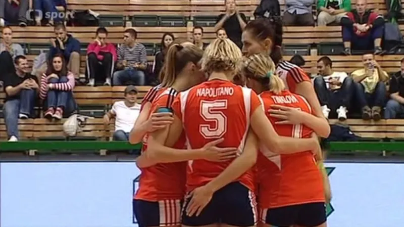 Sestřih utkání volejbalistek Olomouc - Olymp Praha