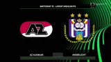 Sestřih utkání Alkmaar - Anderlecht