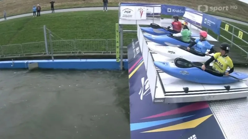 Finále kayakcrossu v Krakově se stříbrnými Přindišem a Kneblovou