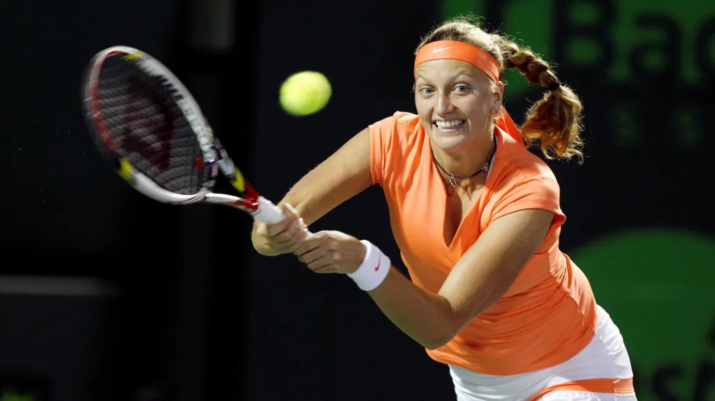 Petra Kvitová v zápase s Venus Williamsovou