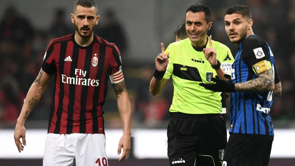 Utkání AC Milán - Inter