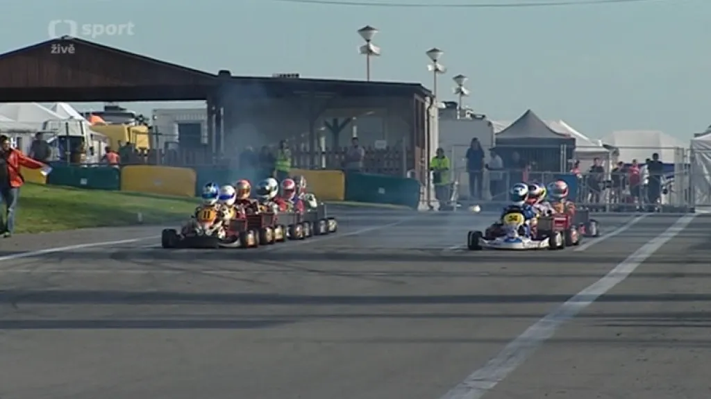 Závěrečný díl MČR v kartingu ovládl v kategorii KZ2 Gróman