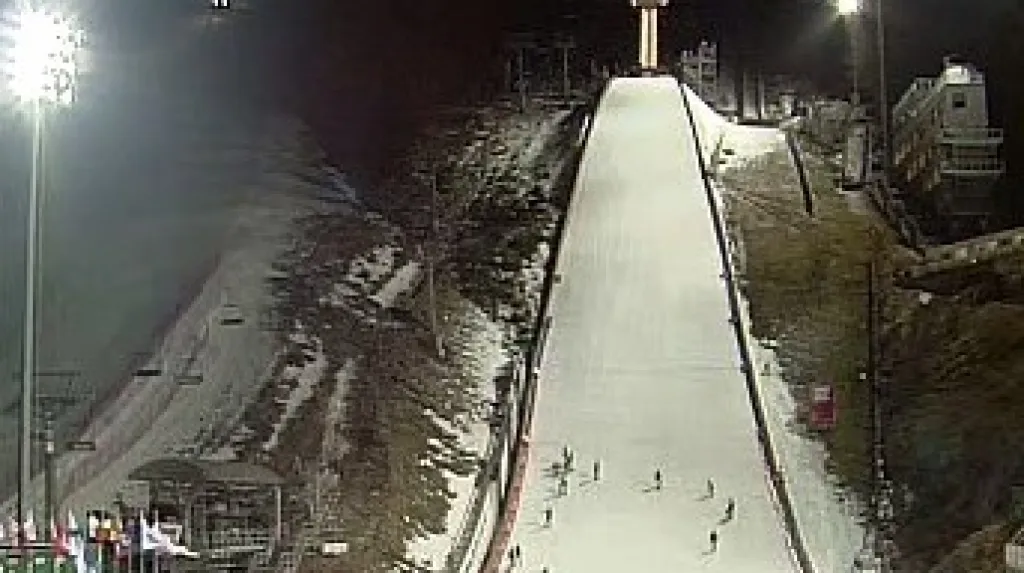 Skokanský areál na Ještědu