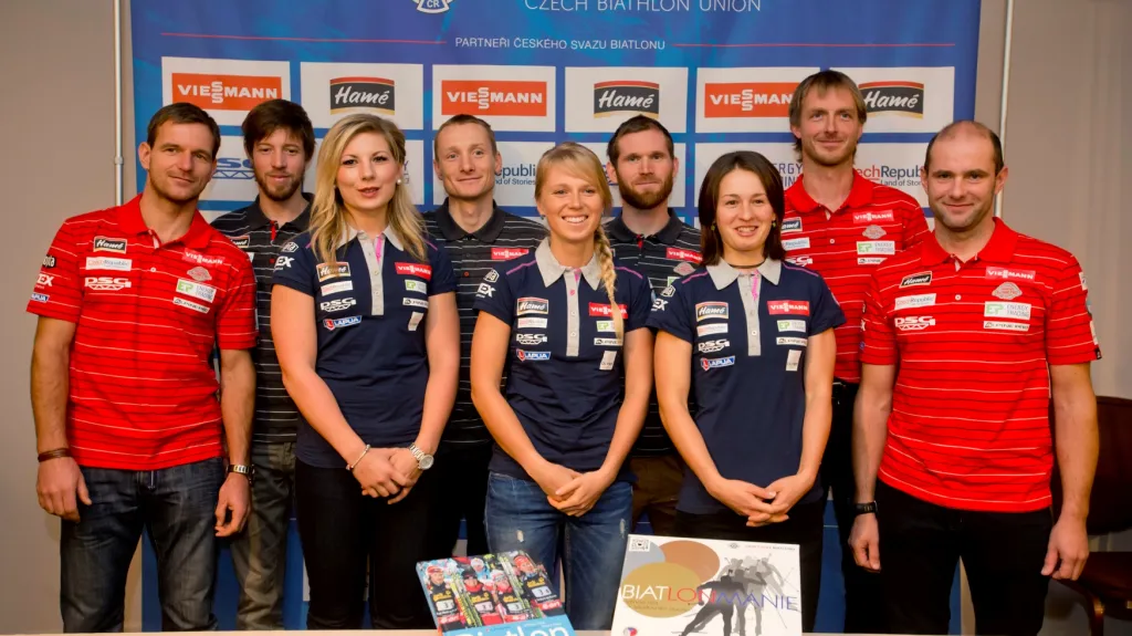 Čeští biatlonoví reprezentanti před startem sezony