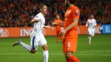 Gól v utkání Nizozemsko - Česko: Kadeřábek - 0:1 (24. min.)