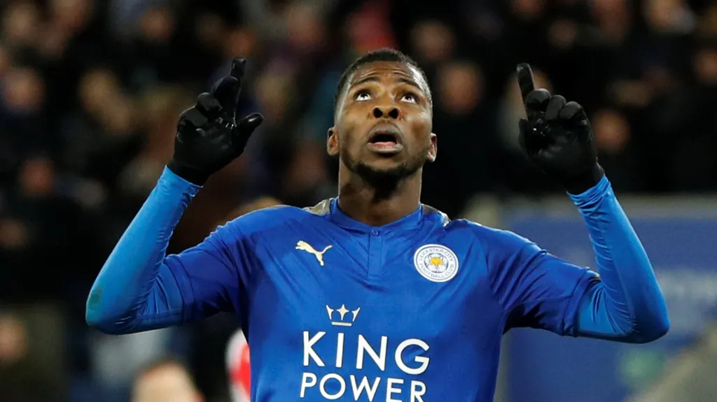 Kelechi Iheanacho z Leicesteru 