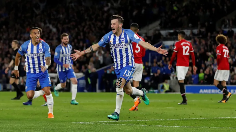Pascal Gross se raduje z branky