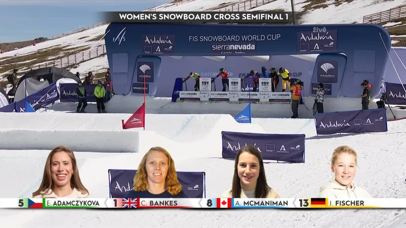 Semifinálová jízda Evy Adamczykové