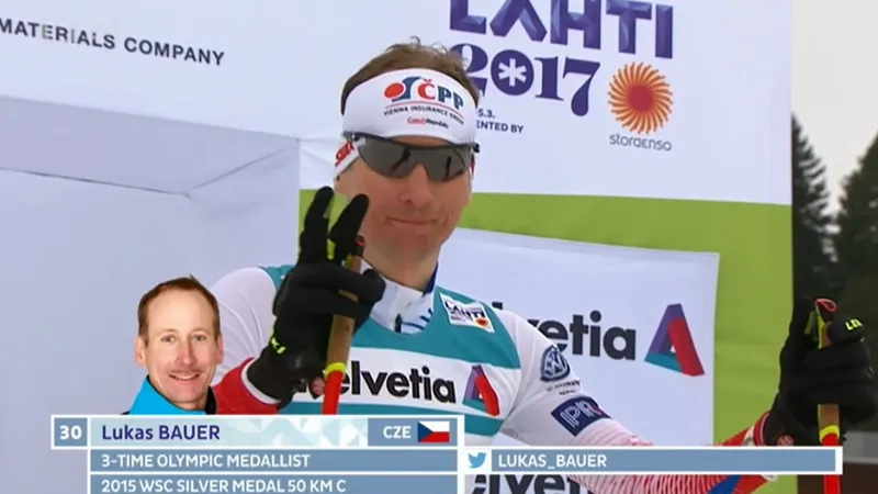 Bauer se loučil s MS jako devatenáctý. Klasickou patnáctku ovládl Niskanen