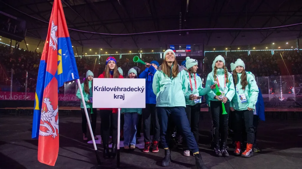 Zástupci Královéhradeckého kraje na Olympiádě dětí a mládeže