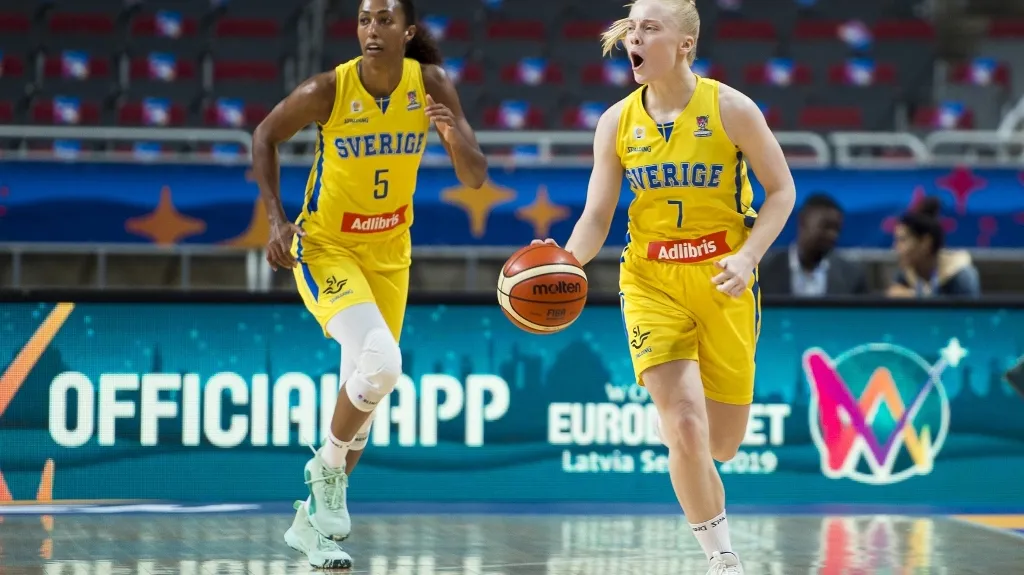 Švédské basketbalistky