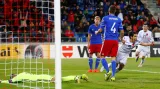Albánská radost z gólu proti Lichtenštejnsku