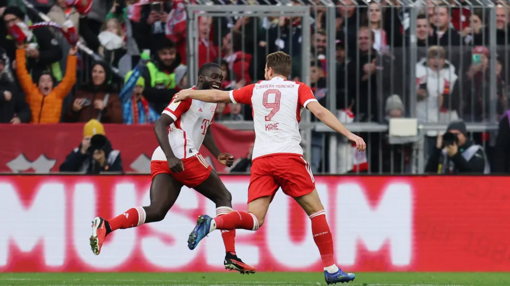 Harry Kane po další trefě v Bundeslize