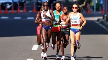 Záznam ženského maratonu