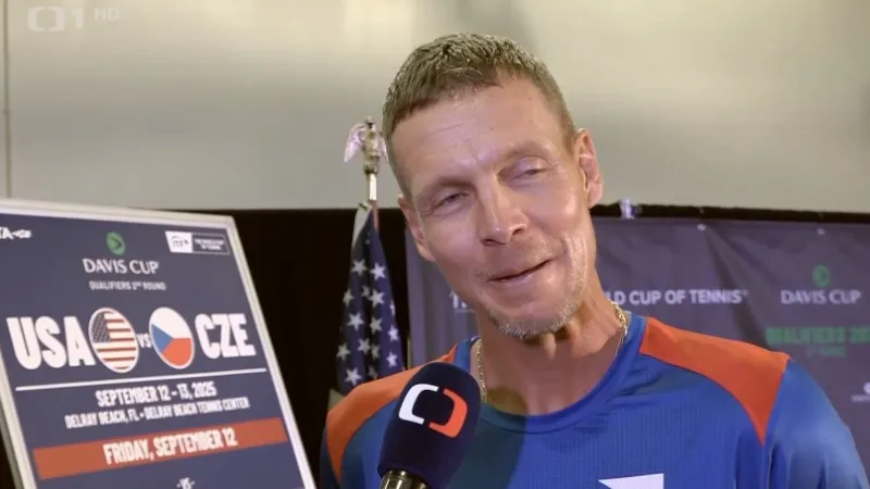 Čeští tenisté už jsou před Davis Cupem v USA