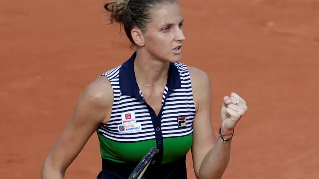Karolína Plíšková v 1. kole French Open