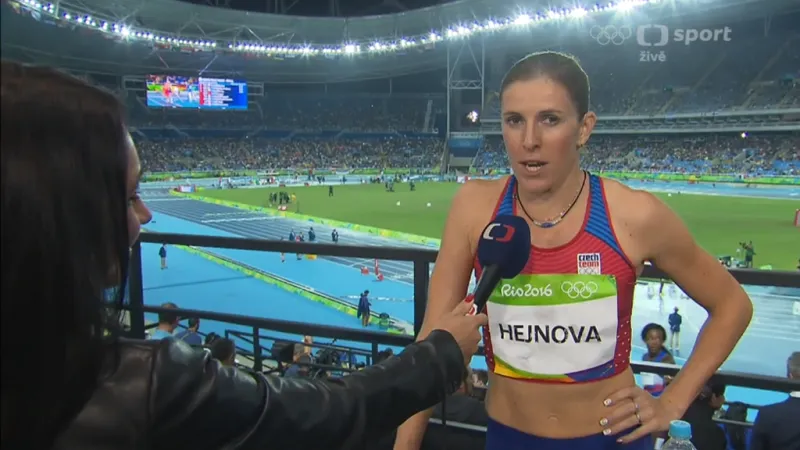 Hejnová po rozběhu: Úkol splněn, kvůli šetření sil jsem běžela hodně volně