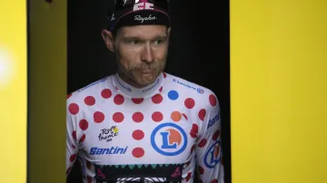 Magnus Cort se do puntíkovaného dresu dostal po druhé etapě a z Dánska jej dovezl až do Švýcarska