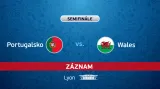 Záznam utkání Portugalsko - Wales