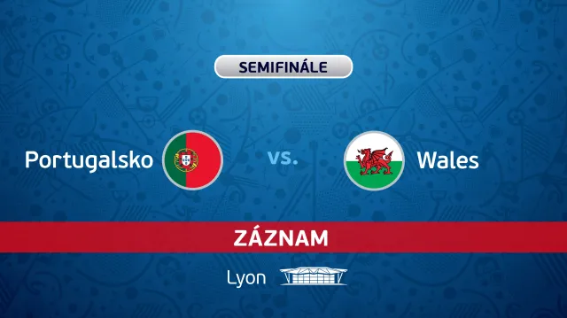 Záznam utkání Portugalsko - Wales