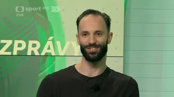 Vojtěch Hruban před basketbalovým finále