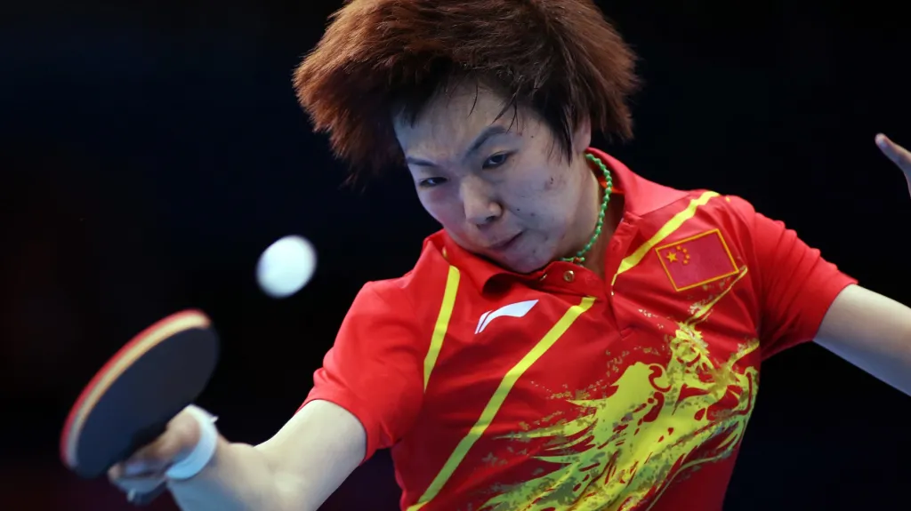 Čínská stolní tenistka Li Siao-sia