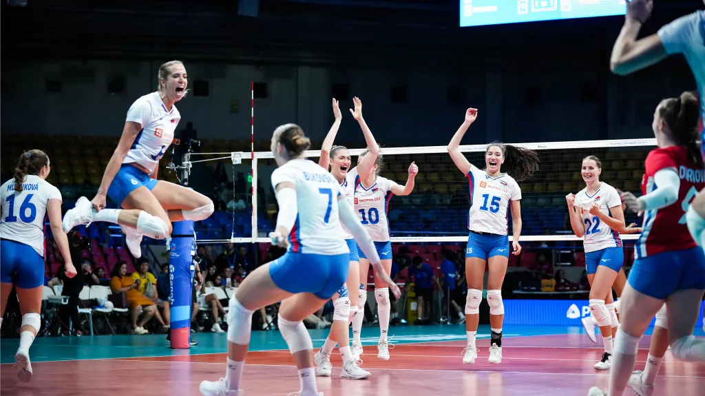 České volejbalistky 
