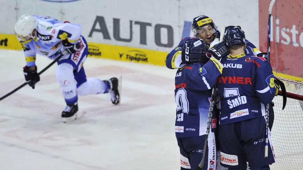 Radost hokejistů Liberce