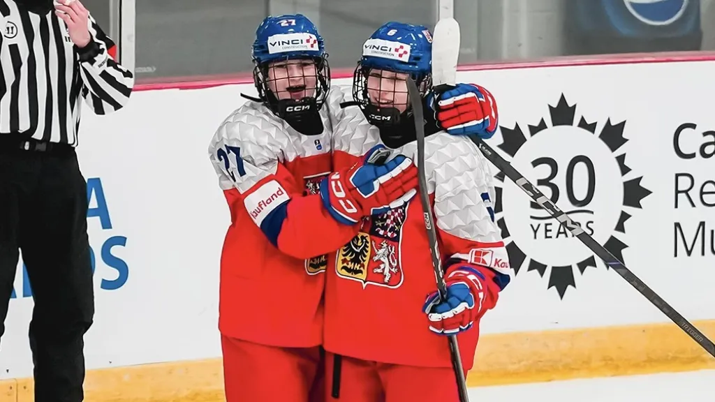 České hokejistky do 18 let