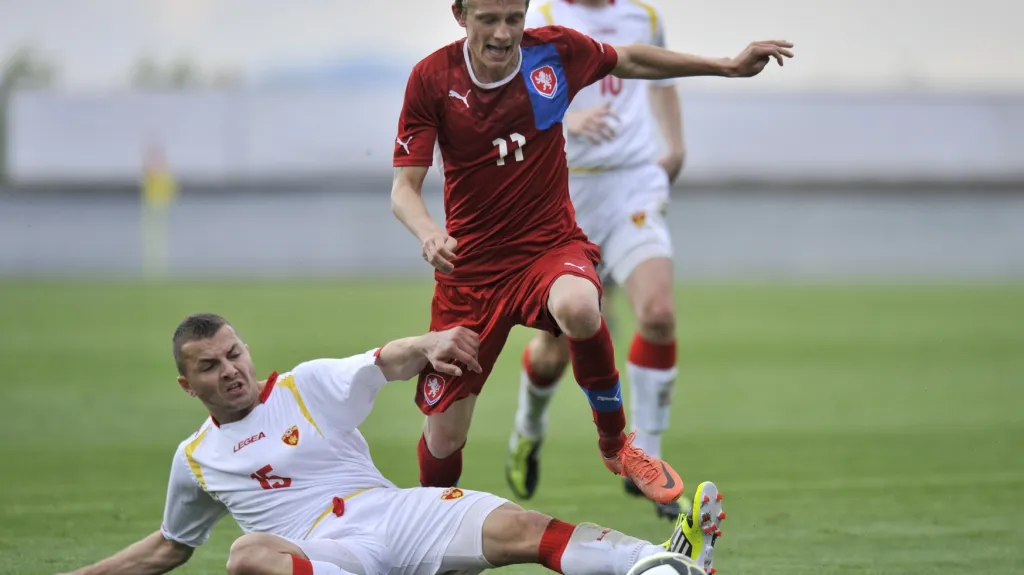 Ladislav Krejčí v dresu jednadvacítky