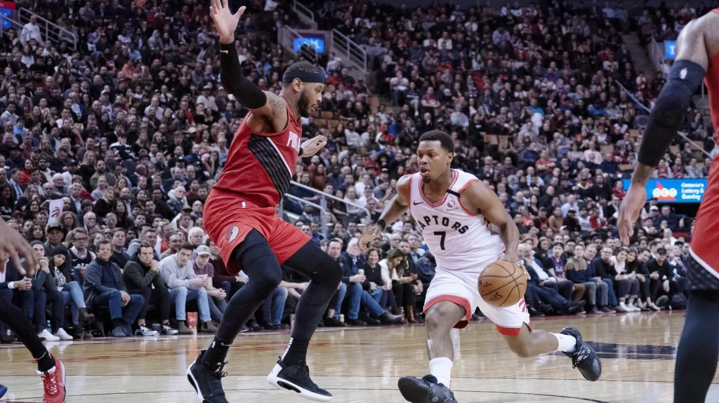 Carmelo Anthony v utkání proti Torontu