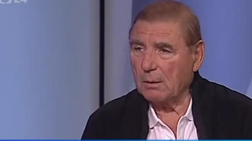 Archivář SK Slavia Karel Zuska a Jan Mareš hosty Studia 6 víkend