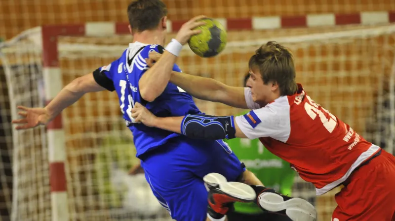 Sestřih utkání házenkářské extraligy Zubří-Hranice