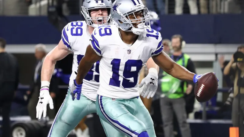 Amari Cooper slaví vítězný touchdown