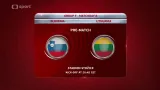 Sestřih utkání Slovinsko - Litva
