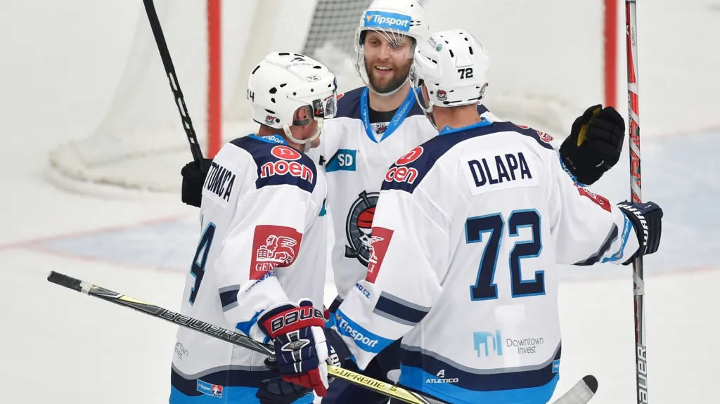 Radost hokejistů Chomutova