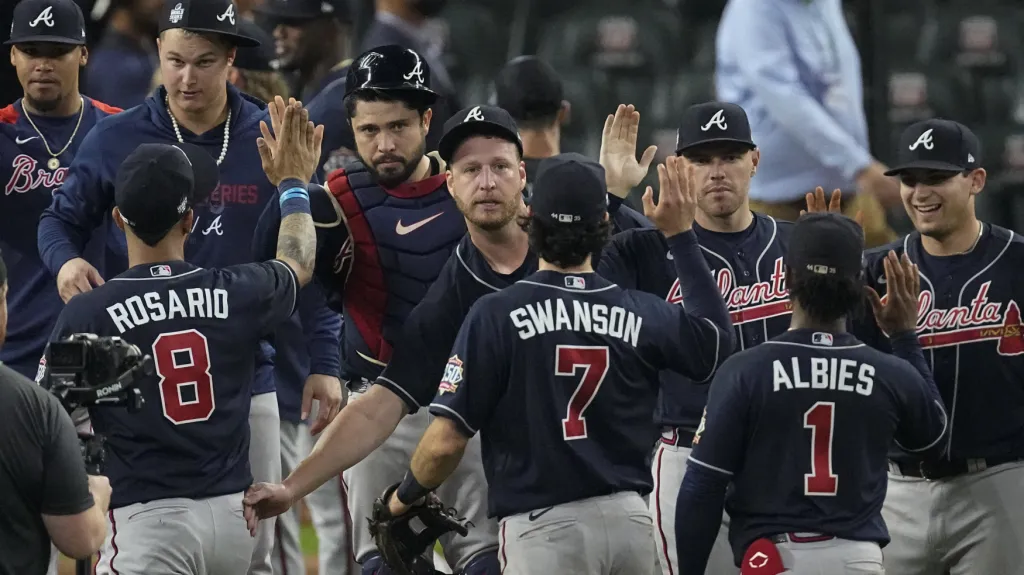 Slavící baseballisté Atlanty