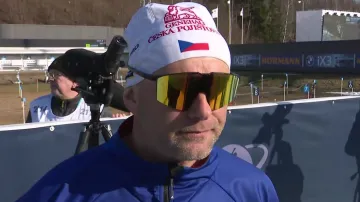 Málek po stíhačce biatlonistů: Podmínky byly strašně těžké
