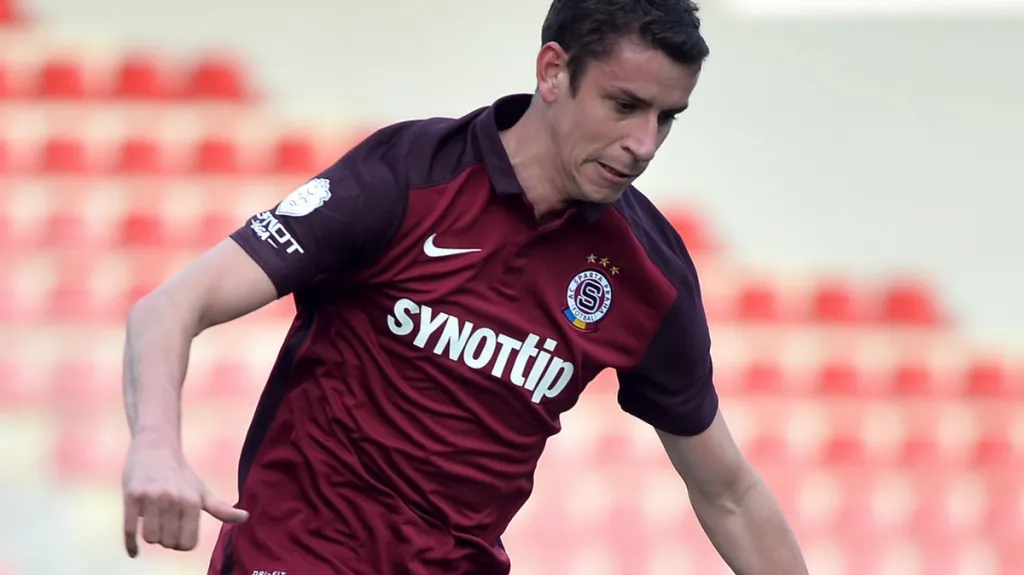 Ondřej Zahustel v dresu Sparty