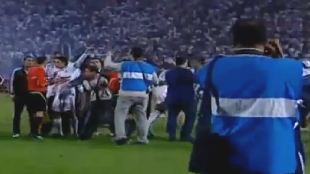 Řádění egyptských fanoušků