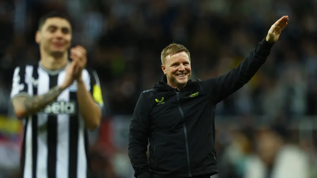 Trenér Newcastlu Eddie Howe