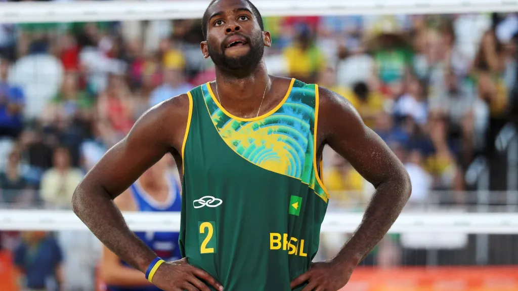 Brazilští beachvolejbalisté vypadávají v osmifinále