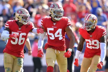Radost hráčů San Francisca 49ers