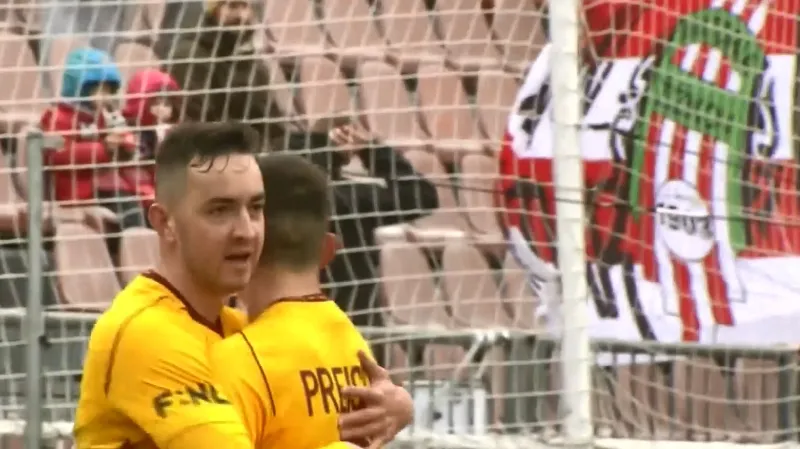 Sestřih utkání Žižkov - Dukla