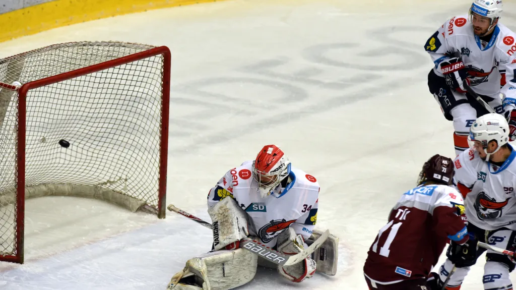Utkání Chomutov - Sparta