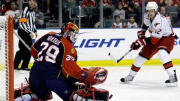 Tomáš Vokoun v brance Floridy