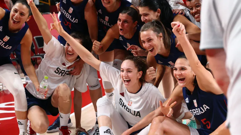 Srbské basketbalistky