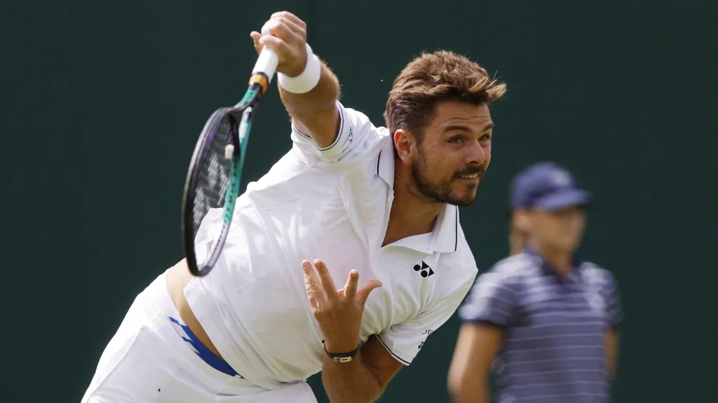 Stan Wawrinka na Wimbledonu