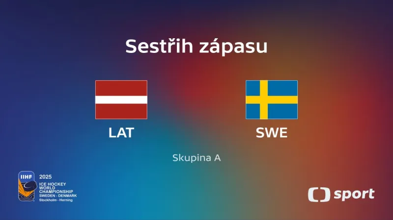 Sestřih utkání Lotyšsko – Švédsko