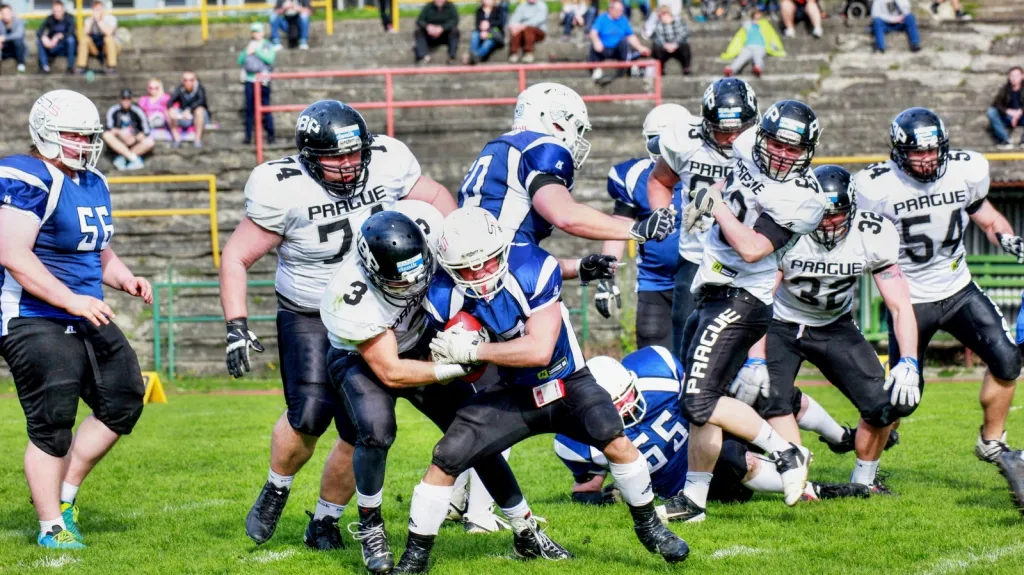 Utkání Ostrava Steelers - Prague Black Panthers